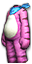 Tavşan Kostümü+ e(pembe)