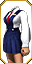 Mavi örnek kız öğrenci+