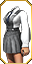 Gri örnek kız öğrenci+